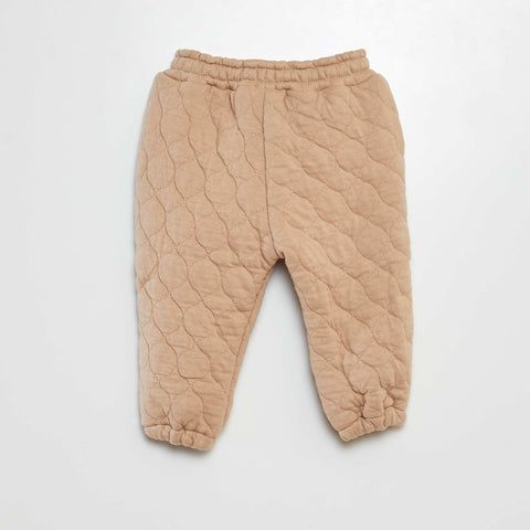 Pantalon jogging matelassé et rembourré