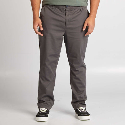 Pantalon chino coupe ajustée / slim fit