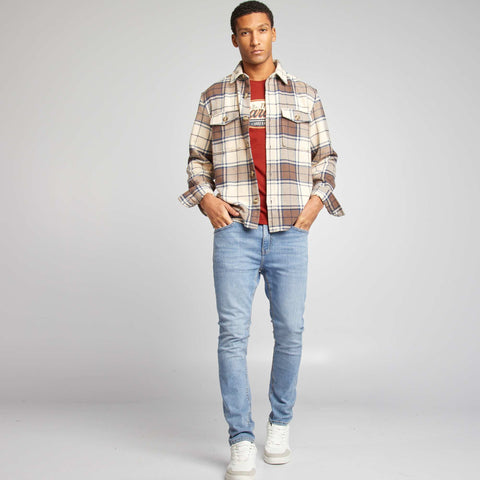 Surchemise en flanelle