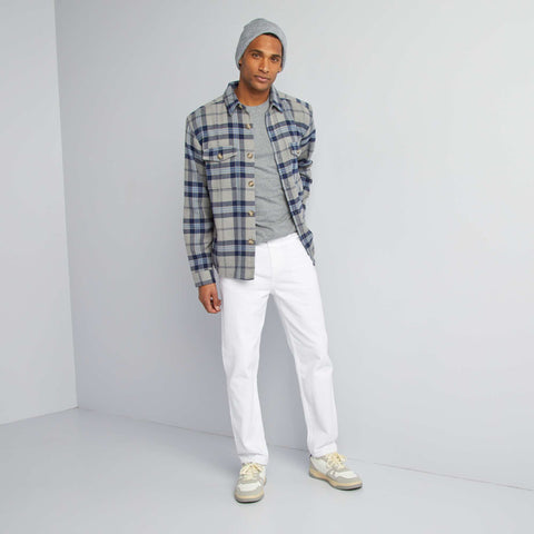 Surchemise en flanelle