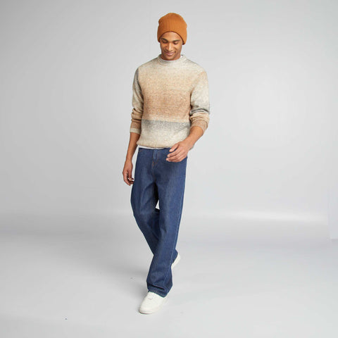 Pull en maille grosse jauge