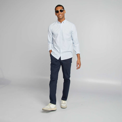 Chemise Oxford à motif