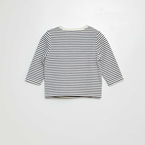 T-shirt col tunisien