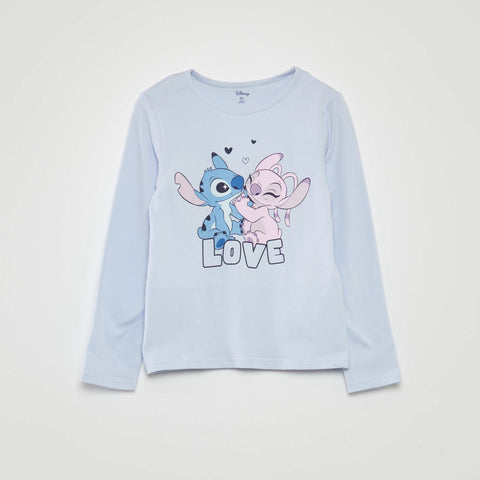 Ensemble pyjama imprimé 'Stitch' 'Disney' - 2 pièces