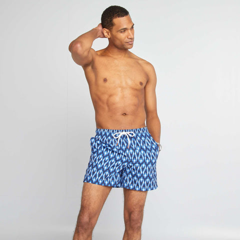 Short de plage en microfibre