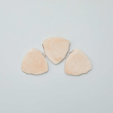 Lot de 3 houppettes pour poudre