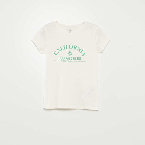 Ensemble pyjama court t-shirt + short - 2 pièces