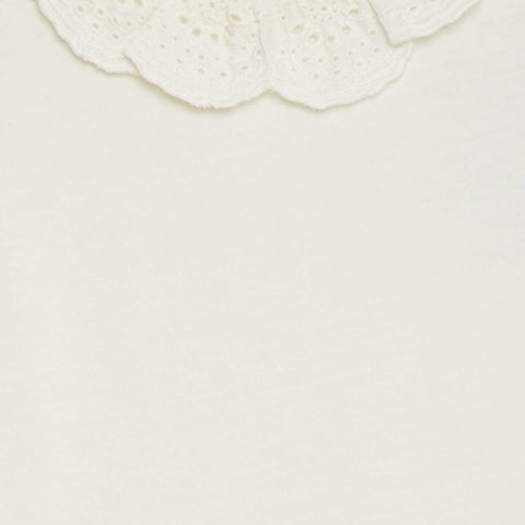 Body avec colerette en broderies anglaises