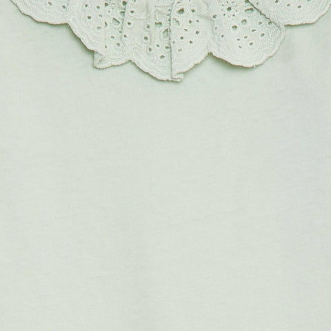 Body avec colerette en broderies anglaises