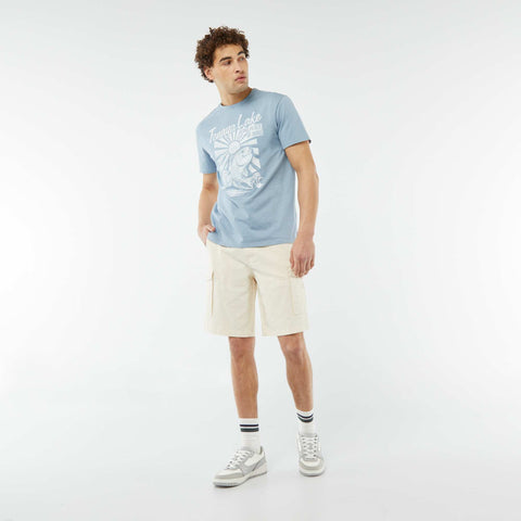 T-shirt imprimé manches courtes