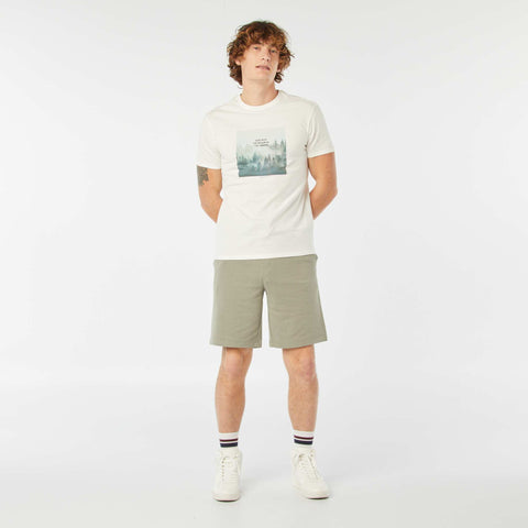T-shirt imprimé manches courtes