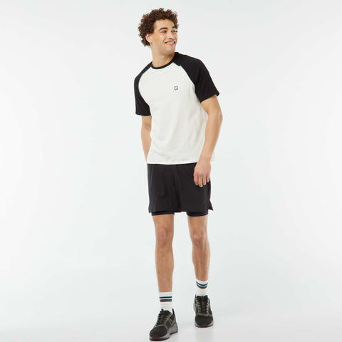 T-shirt à manches courtes raglan
