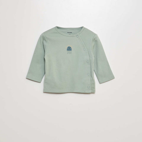 Ensemble pyjama t-shirt + pantalon avec pieds - 2 pièces