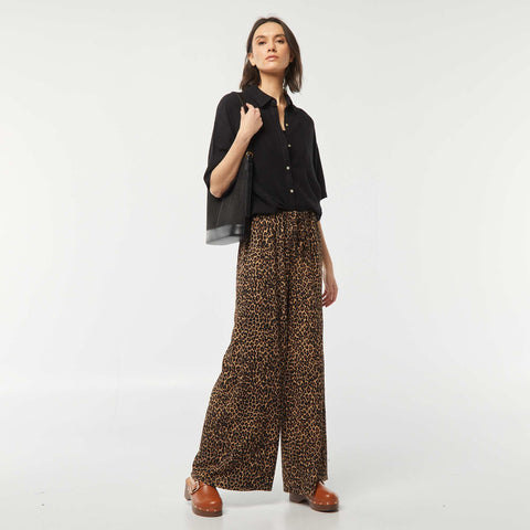 Chemisier oversize en lin