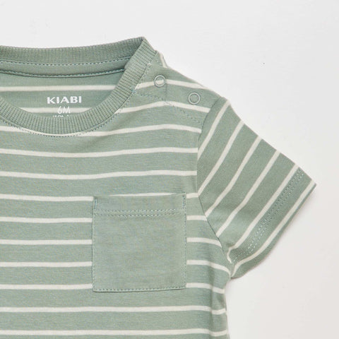 T-shirt avec poche poitrine