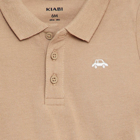 Polo en coton piqué