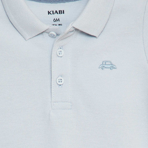 Polo en coton piqué