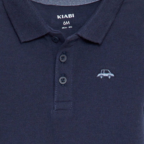 Polo en coton piqué