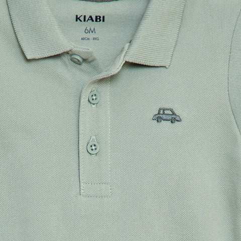 Polo en coton piqué