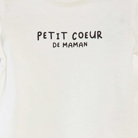 T-shirt à message