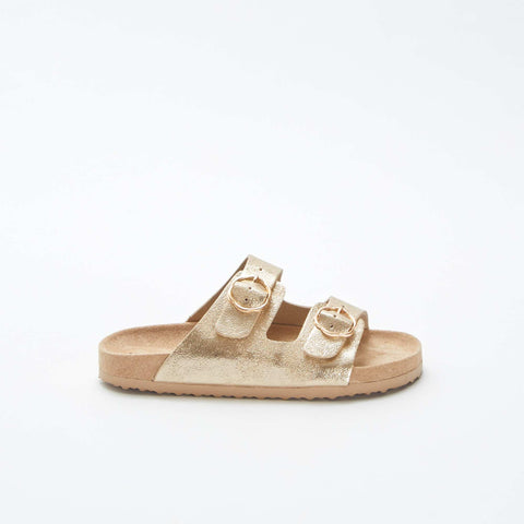 Mules brillantes