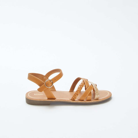 Sandales à multi-brides