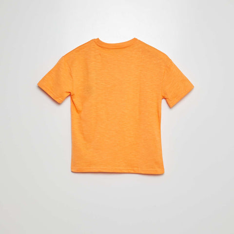 T-shirt uni avec poche
