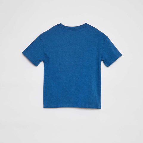 T-shirt uni avec poche