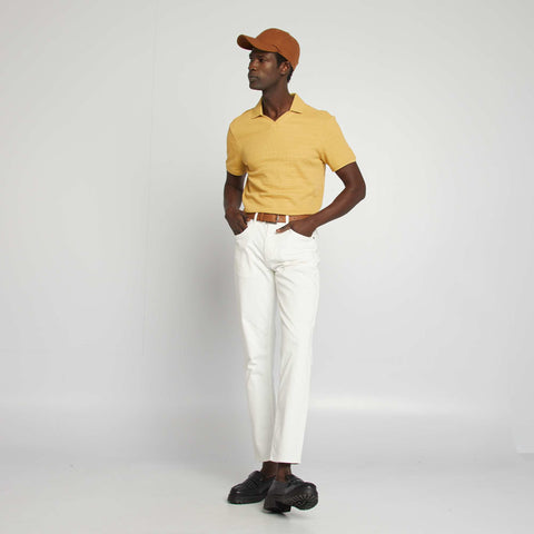 Polo en maille piquée