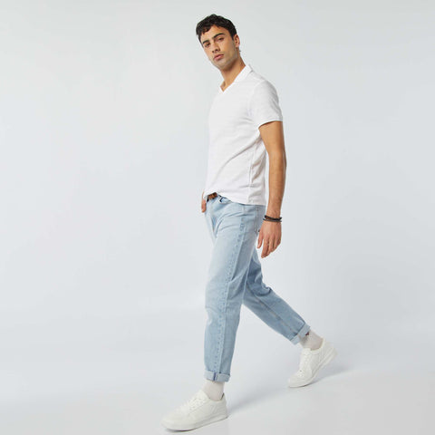 Polo en maille piquée
