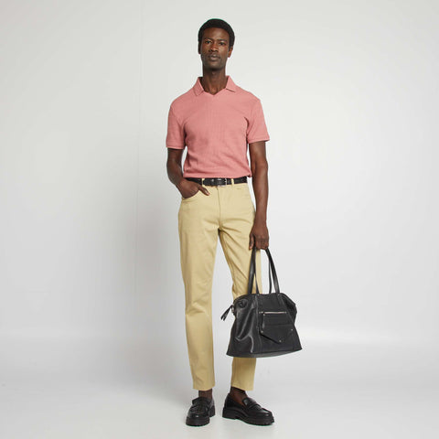 Polo en maille piquée