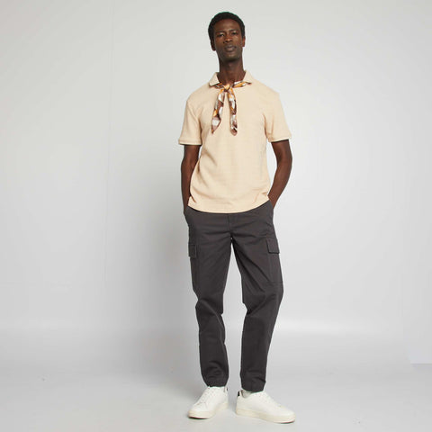 Polo en maille piquée