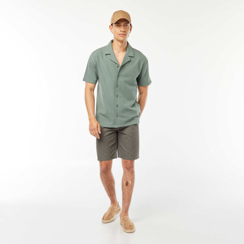 Bermuda en twill uni