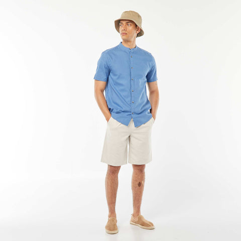 Bermuda en twill uni