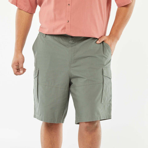 Bermuda multi-poches en twill