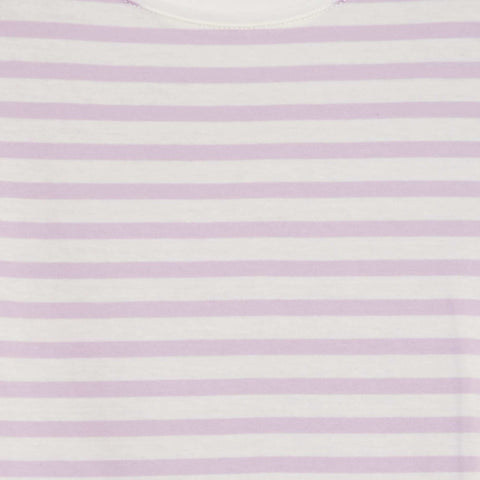 T-shirt à manches courtes rayé