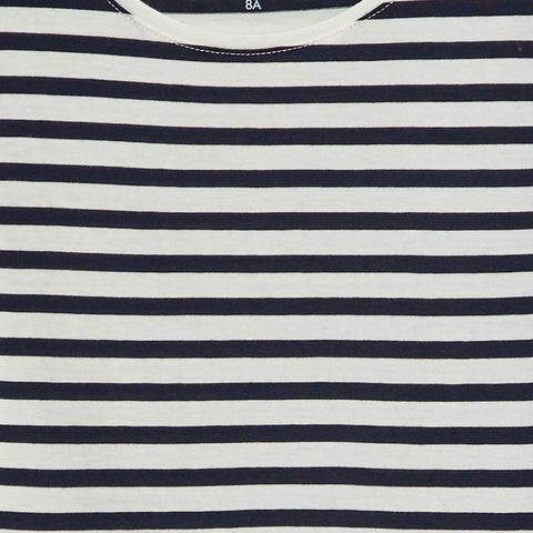 T-shirt à manches courtes rayé