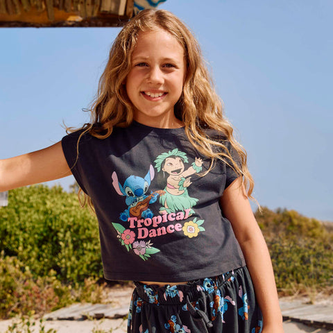 Tee-shirt manches courtes 'Stitch'