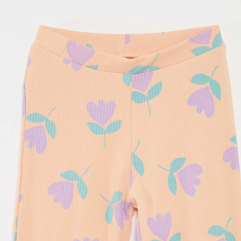 Legging côtelé