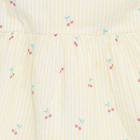 Robe sans manches en voile de coton
