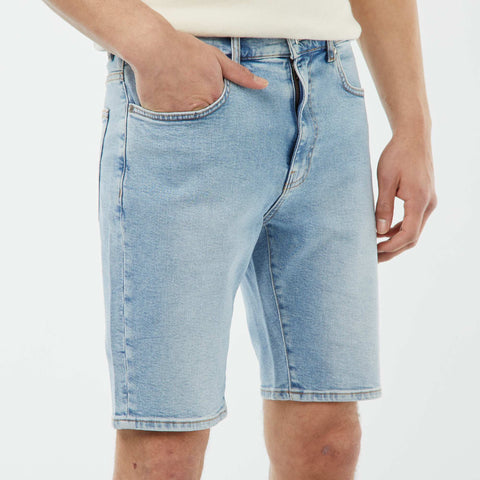 Bermuda en jean 5 poches