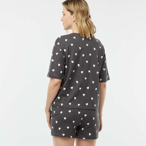 Ensemble pyjama - tee-shirt + short imprimé