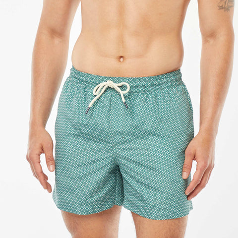 Short de bain imprimé fantaisie