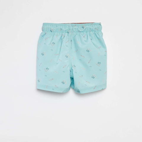 Short de bain avec imprimé