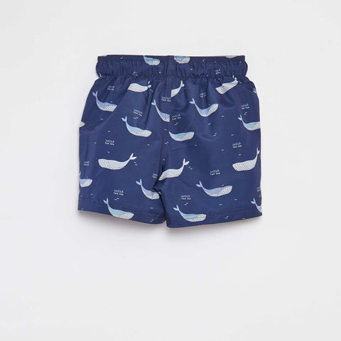 Short de bain avec imprimé