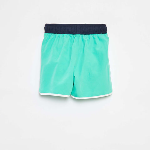 Bermuda de bain avec cordons de serrage