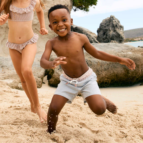 Bermuda de bain à motif