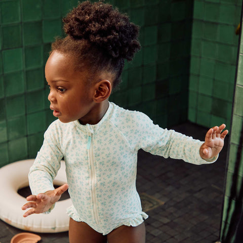 Maillot de bain body avec manches longues
