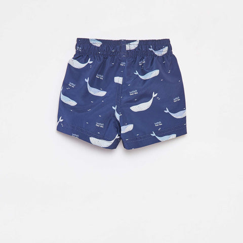 Short de bain à motif