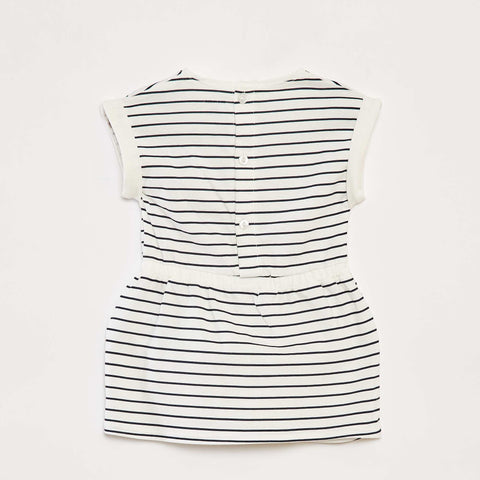 Robe en jersey à motif